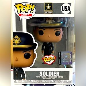 US Army Soldier Pops with a Purpose support our Troops